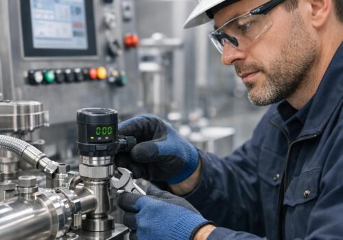 Einsatz kompakter Drucksensoren in der Industrie